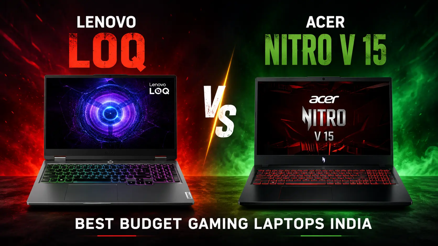 Best Budget Gaming Laptops India: Lenovo LOQ vs Acer